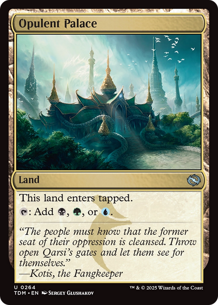 Opulent Palace [Tarkir: Dragonstorm] | Boutique FDB TCG