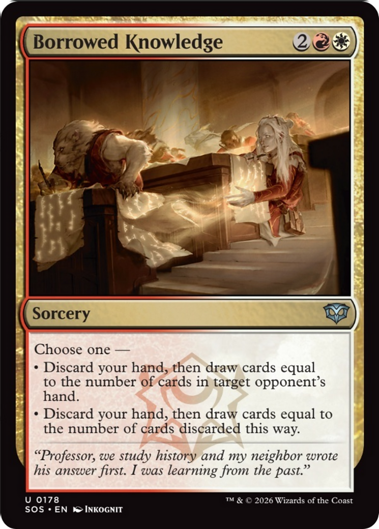 Borrowed Knowledge [Secrets of Strixhaven] | Boutique FDB TCG