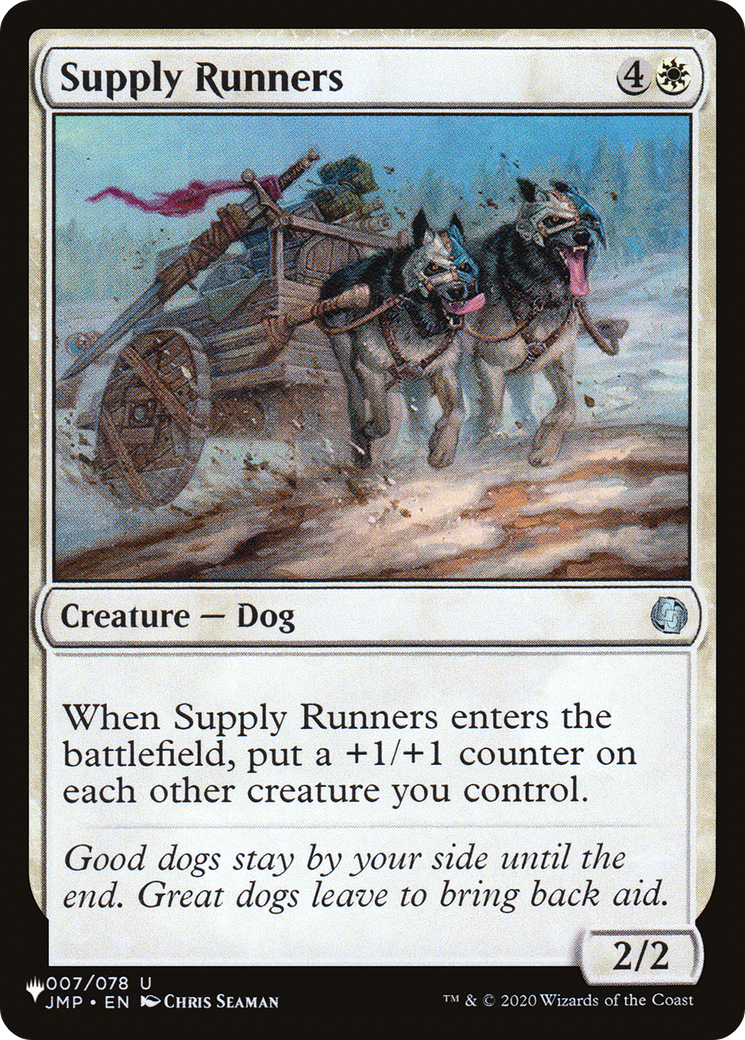 Supply Runners [The List Reprints] | Boutique FDB TCG