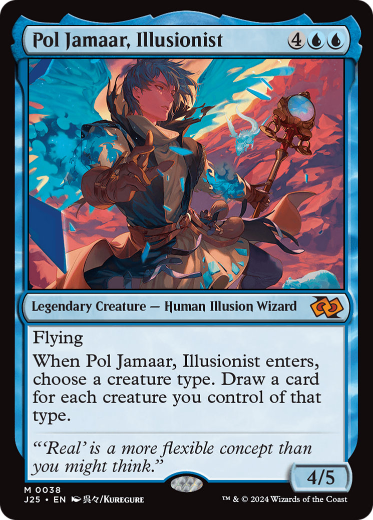 Pol Jamaar, Illusionist (Anime) [Foundations Jumpstart] | Boutique FDB TCG