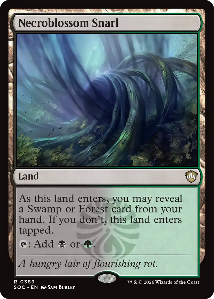Necroblossom Snarl [Secrets of Strixhaven Commander] | Boutique FDB TCG