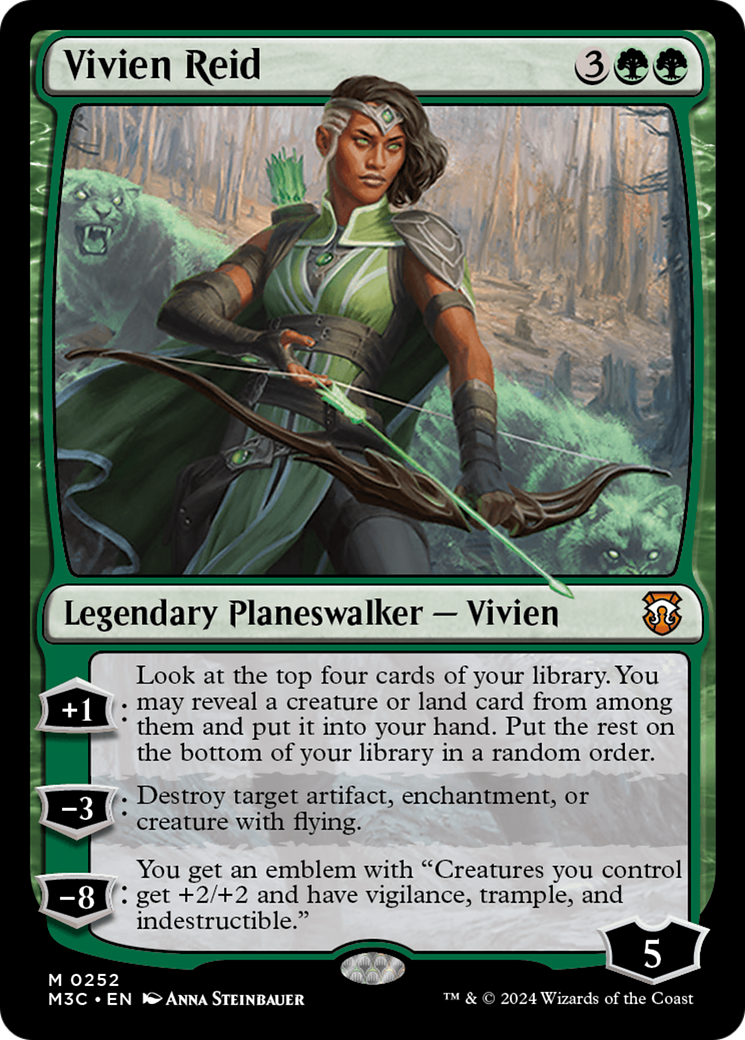 Vivien Reid (Ripple Foil) [Modern Horizons 3 Commander] | Boutique FDB TCG