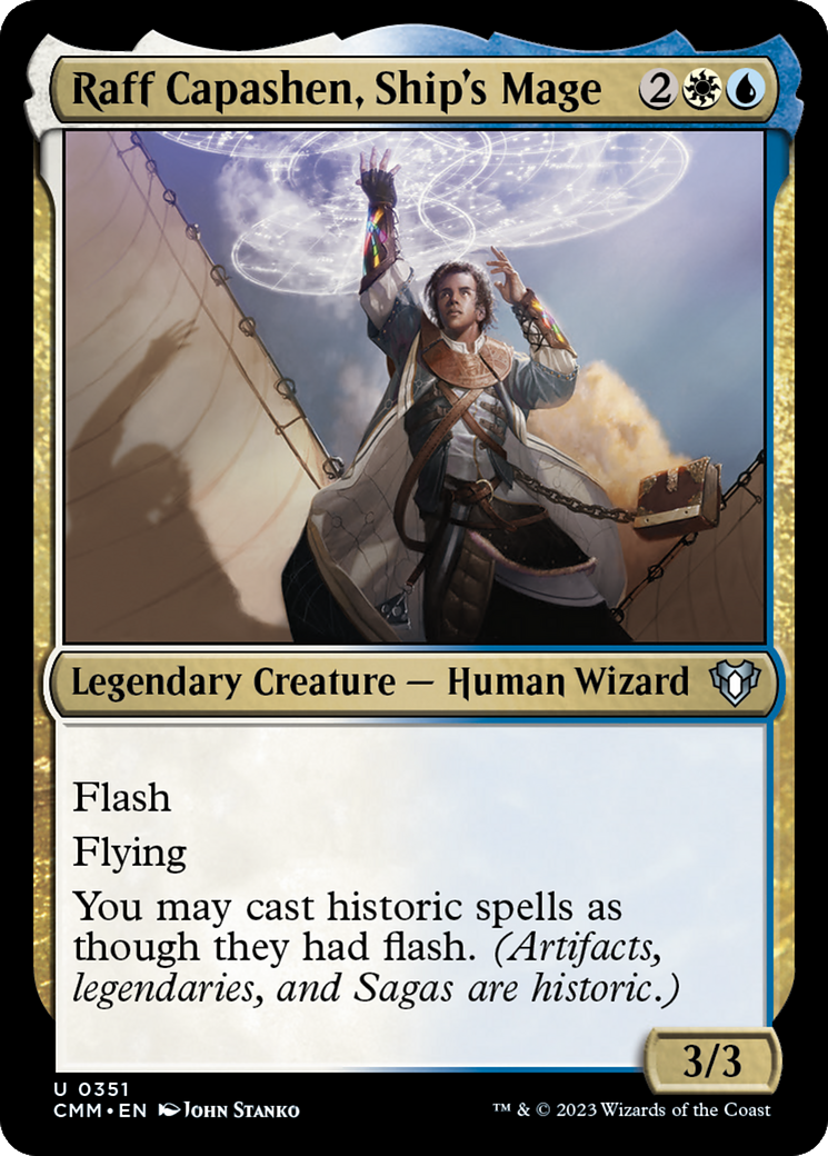 Raff Capashen, Ship's Mage [Commander Masters] | Boutique FDB TCG