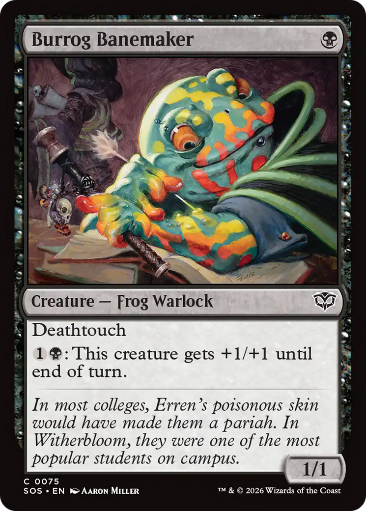 Burrog Banemaker [Secrets of Strixhaven] | Boutique FDB TCG