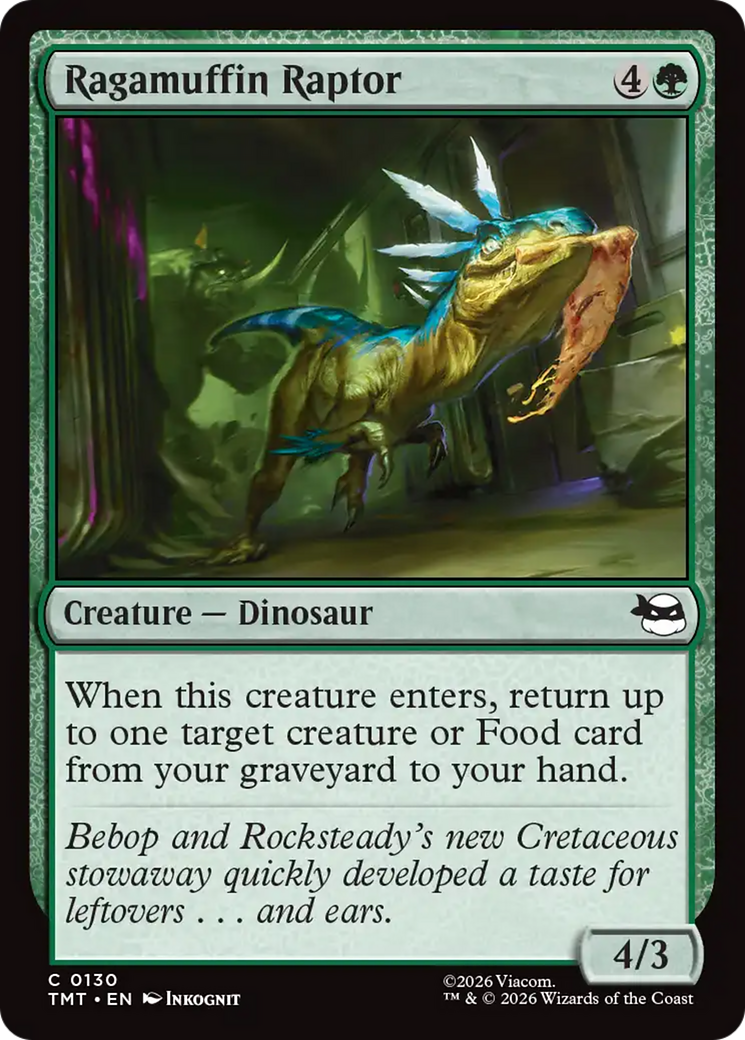 Ragamuffin Raptor [Teenage Mutant Ninja Turtles] | Boutique FDB TCG