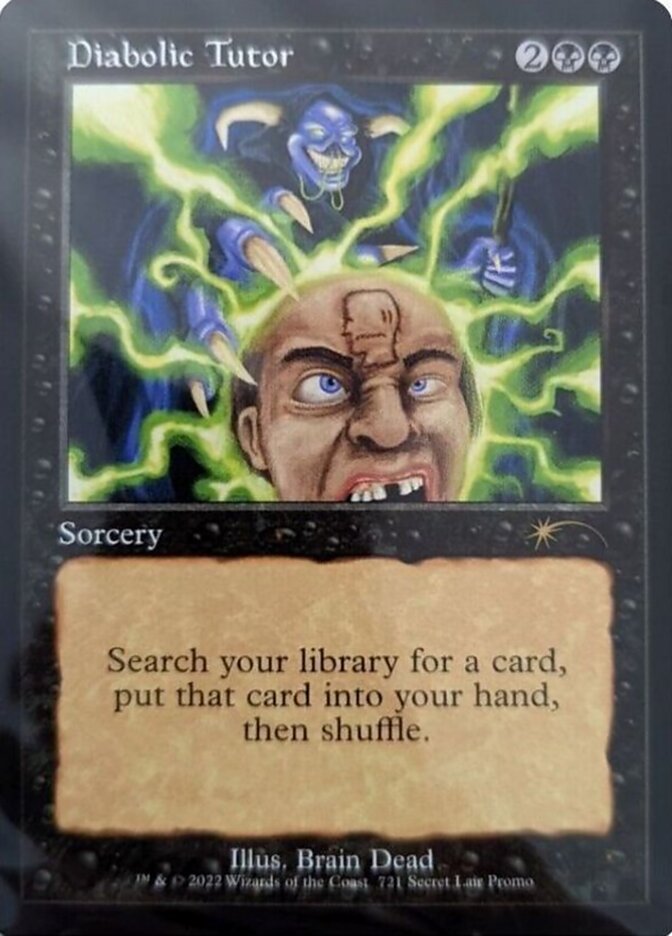 Diabolic Tutor (Retro) [Secret Lair Drop Promos] | Boutique FDB TCG