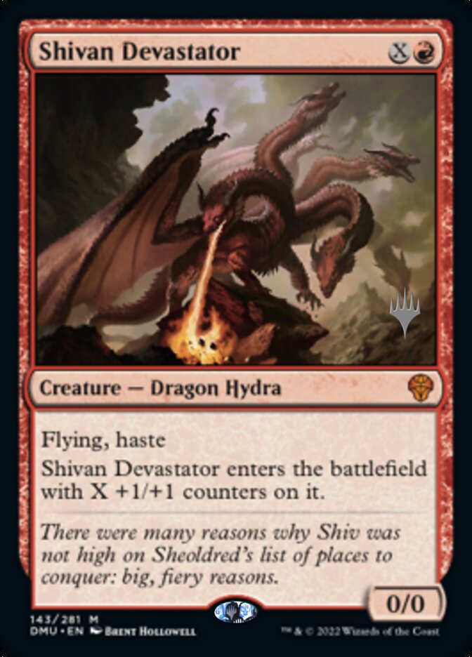 Shivan Devastator (Promo Pack) [Dominaria United Promos] | Boutique FDB TCG