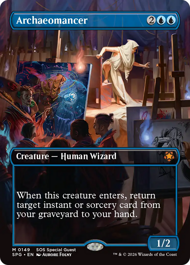 Archaeomancer (Borderless) [Secrets of Strixhaven Special Guests] | Boutique FDB TCG