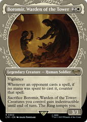 Boromir, Warden of the Tower (Showcase Ring Frame) [The Lord of the Rings: Tales of Middle-Earth] | Boutique FDB TCG