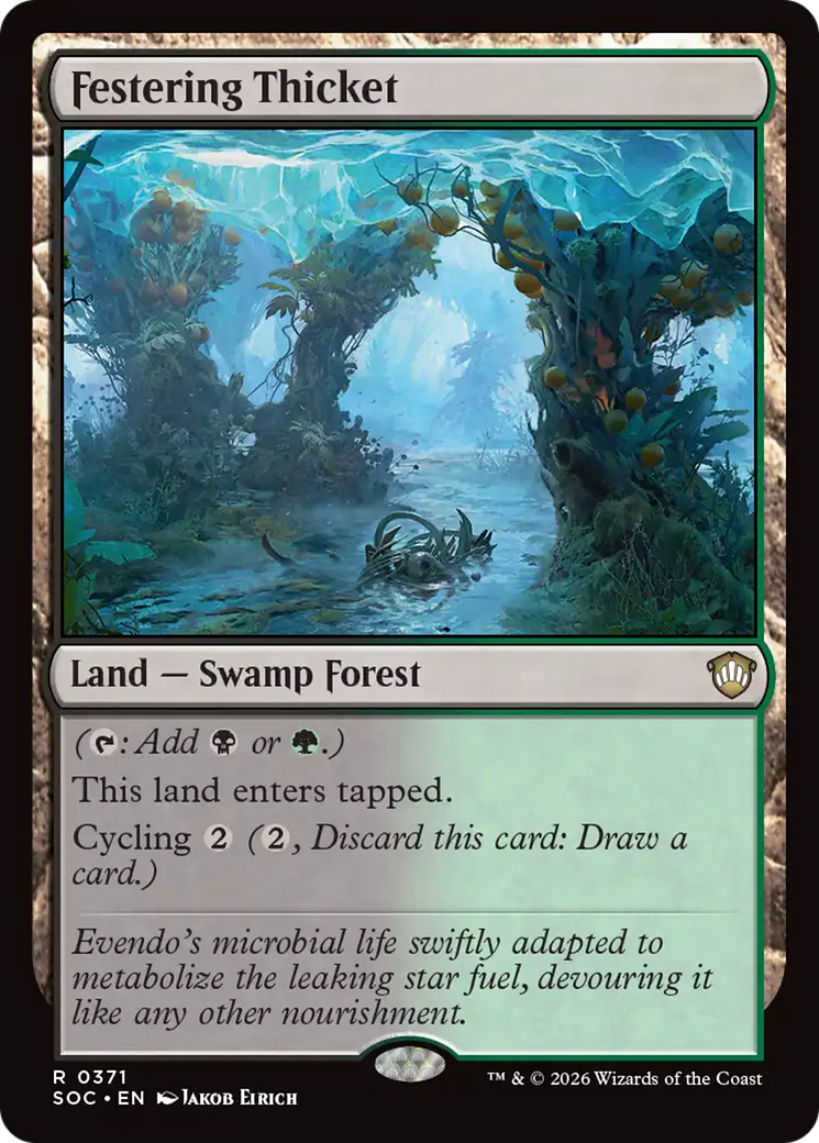 Festering Thicket [Secrets of Strixhaven Commander] | Boutique FDB TCG