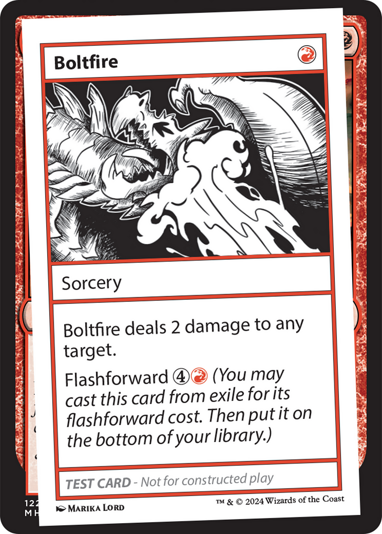 Boltfire [Mystery Booster 2 Playtest Cards] | Boutique FDB TCG