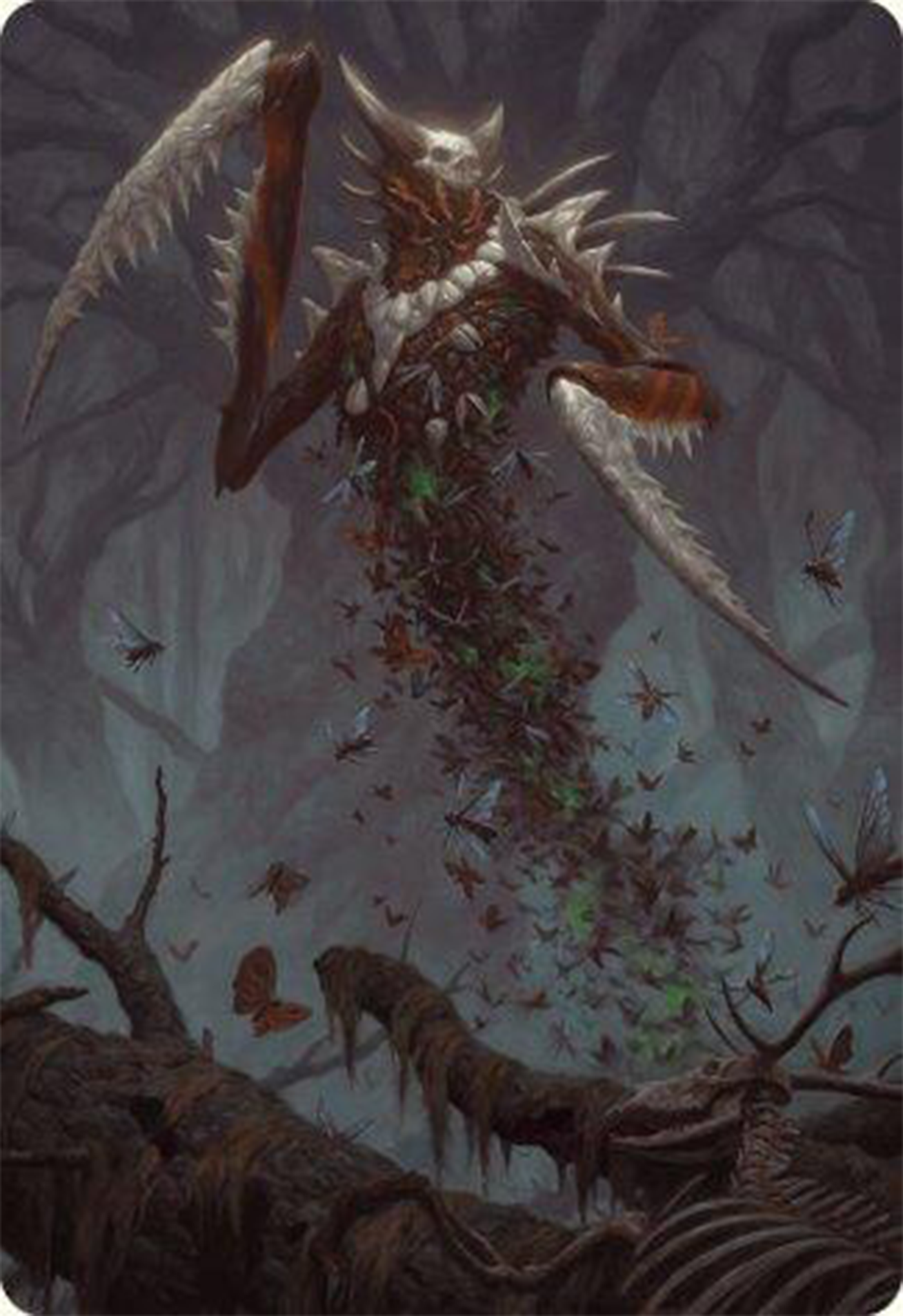 Grist, the Plague Swarm Art Card [Modern Horizons 3 Art Series] | Boutique FDB TCG