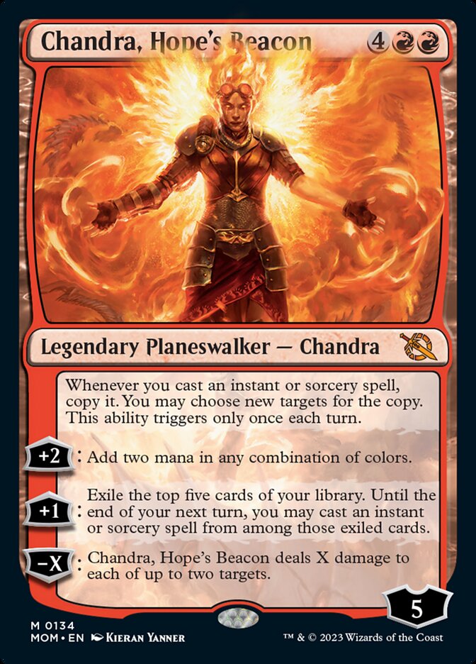 Chandra, Hope's Beacon [March of the Machine] | Boutique FDB TCG