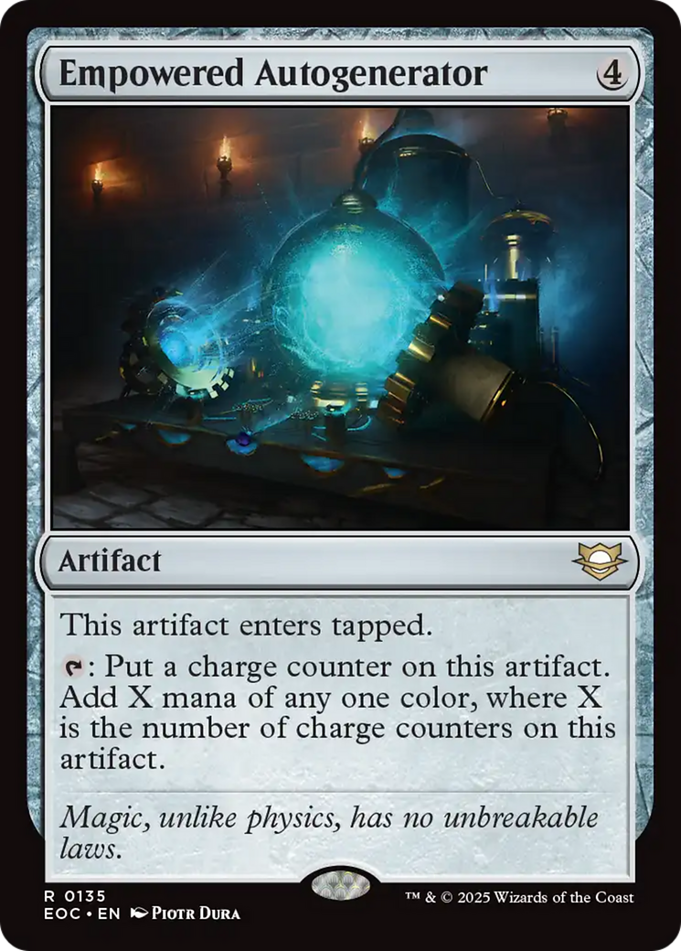 Empowered Autogenerator [Edge of Eternities Commander] | Boutique FDB TCG