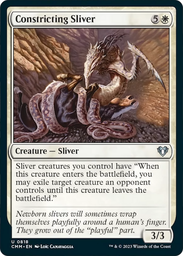 Constricting Sliver [Commander Masters] | Boutique FDB TCG