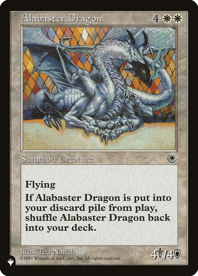 Alabaster Dragon [The List] | Boutique FDB TCG