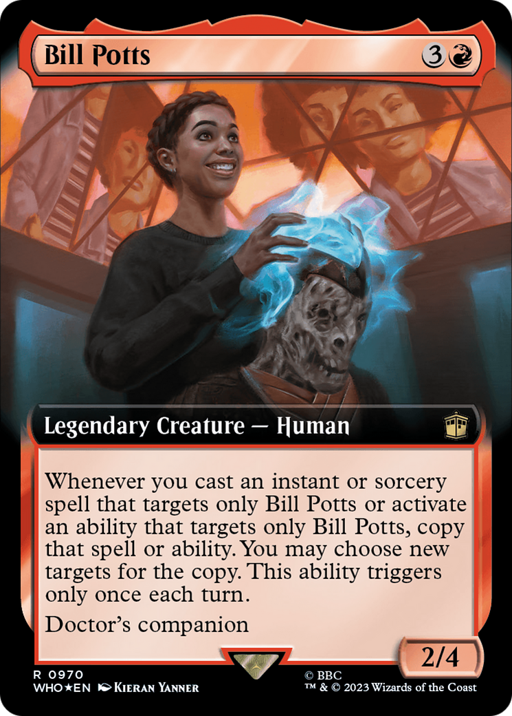 Bill Potts (Extended Art) (Surge Foil) [Doctor Who] | Boutique FDB TCG