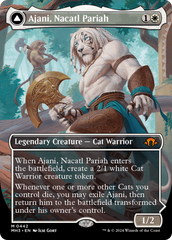 Ajani, Nacatl Pariah // Ajani, Nacatl Avenger (Borderless) [Modern Horizons 3] | Boutique FDB TCG