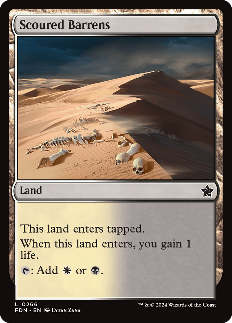 Scoured Barrens [Foundations] | Boutique FDB TCG