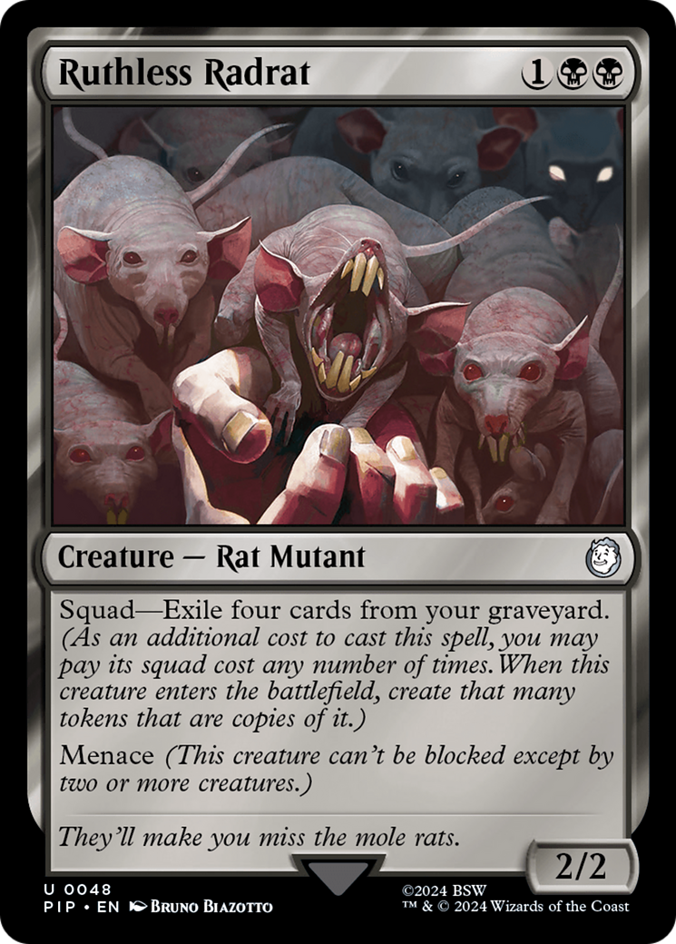 Ruthless Radrat [Fallout] | Boutique FDB TCG