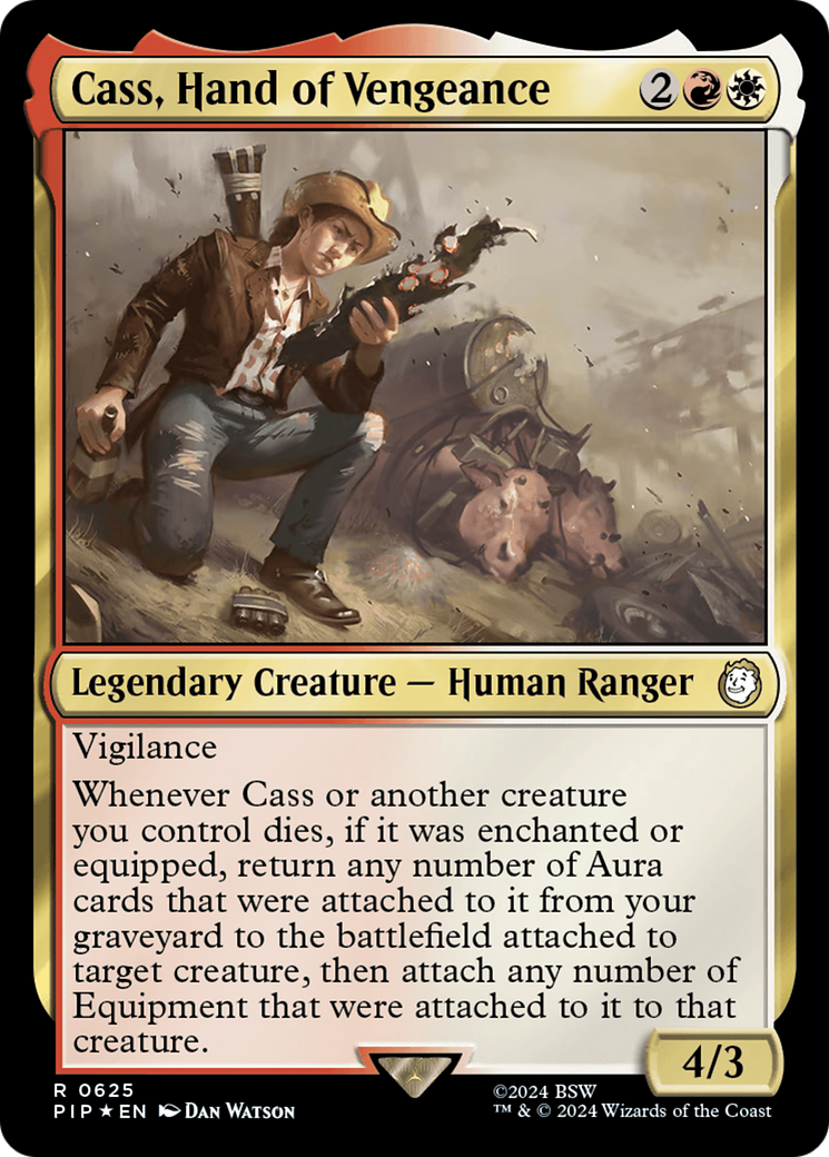 Cass, Hand of Vengeance (Surge Foil) [Fallout] | Boutique FDB TCG