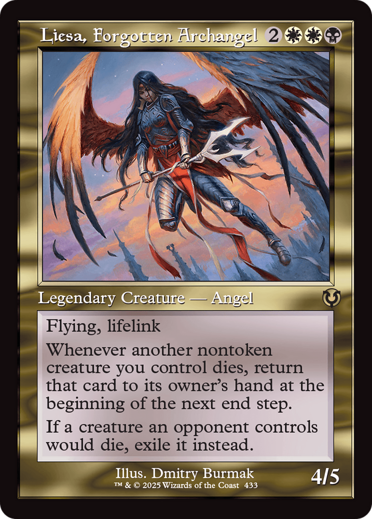Liesa, Forgotten Archangel (Retro Frame) [Innistrad Remastered] | Boutique FDB TCG