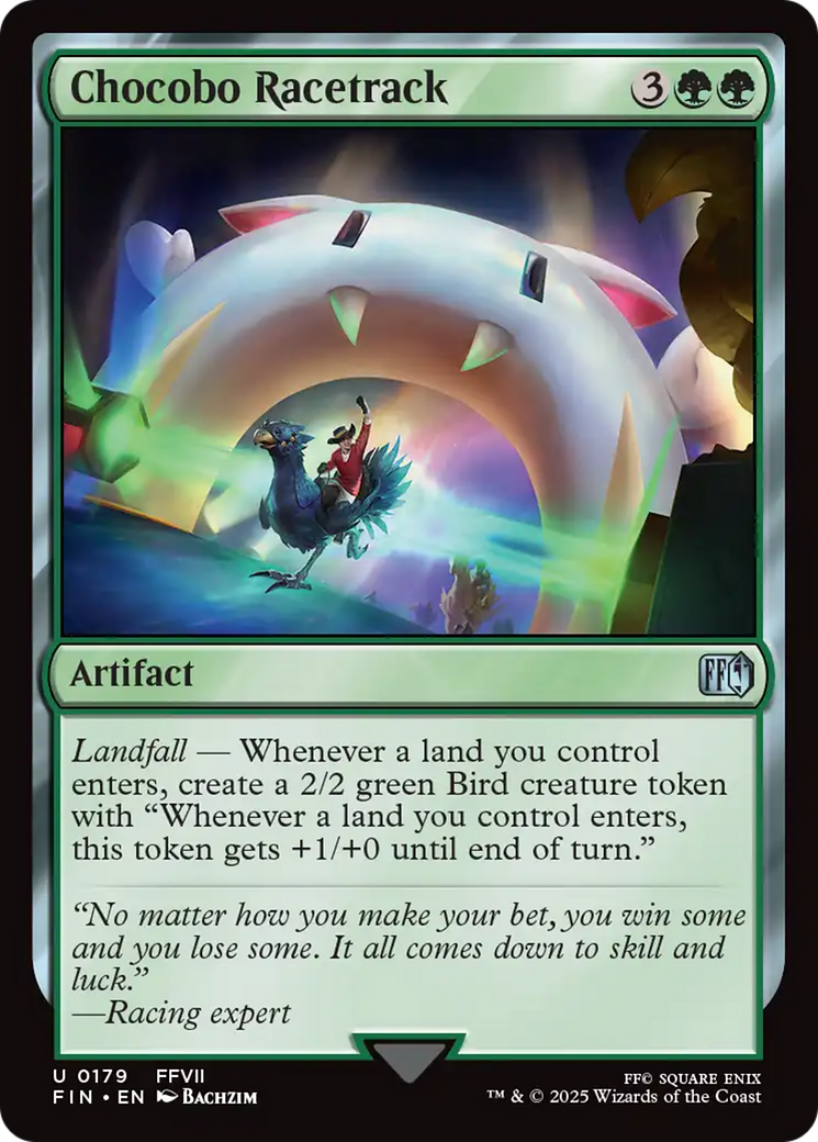 Chocobo Racetrack [FINAL FANTASY] | Boutique FDB TCG