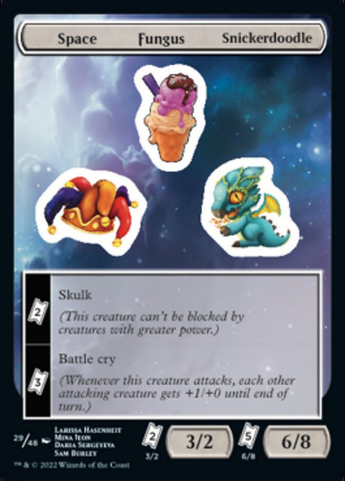 Space Fungus Snickerdoodle [Unfinity Stickers] | Boutique FDB TCG