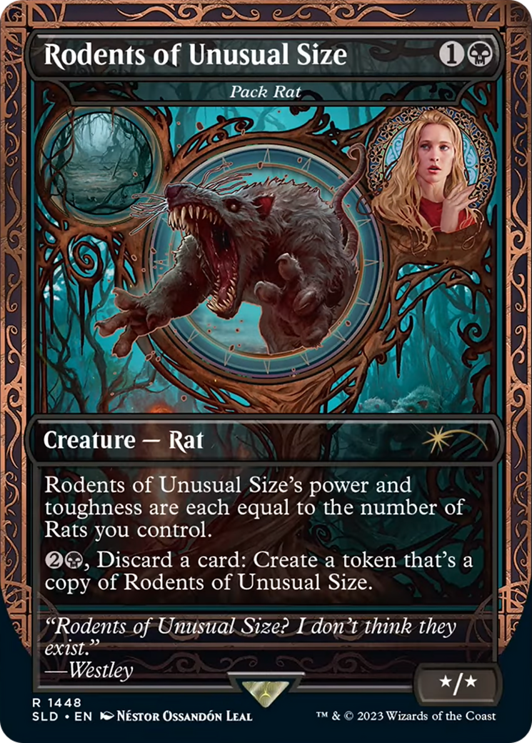 Rodents of Unusual Size - Pack Rat [Secret Lair Drop Series] | Boutique FDB TCG