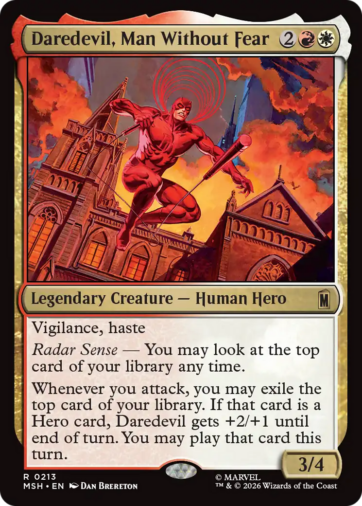 Daredevil, Man Without Fear [Marvel Super Heroes] | Boutique FDB TCG