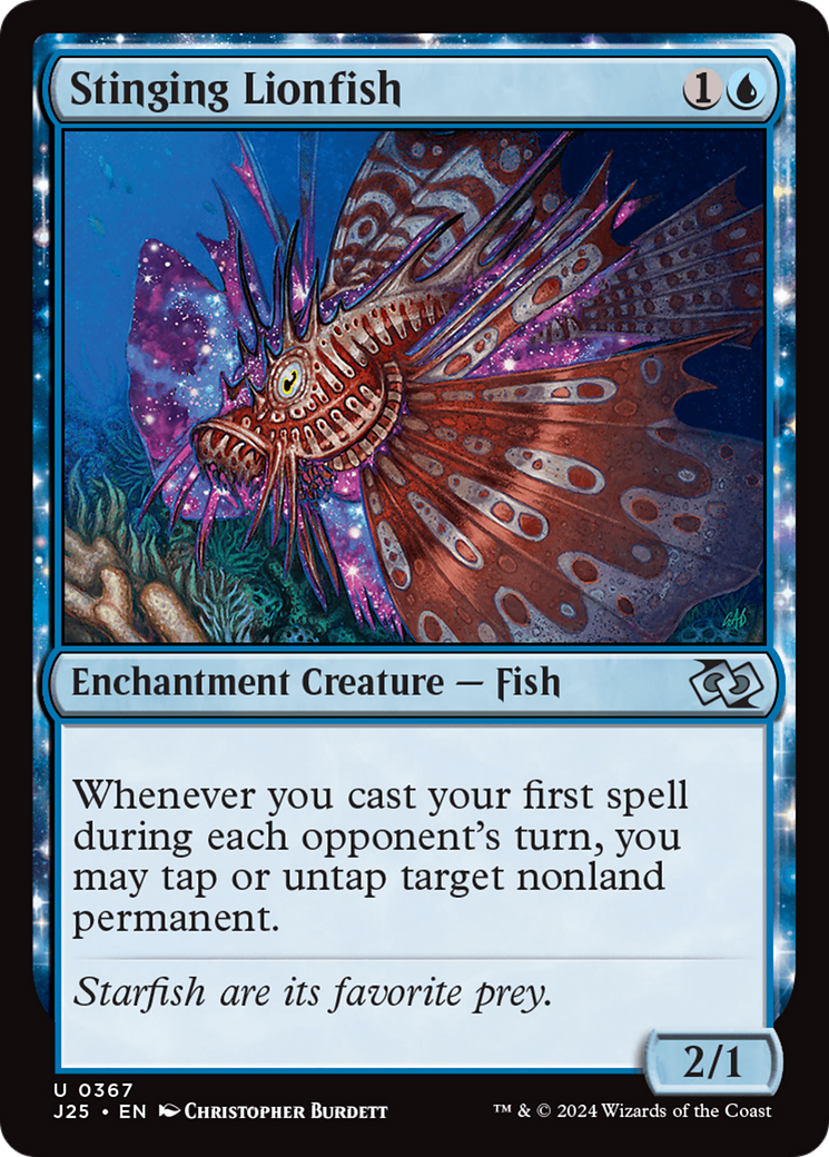 Stinging Lionfish [Foundations Jumpstart] | Boutique FDB TCG