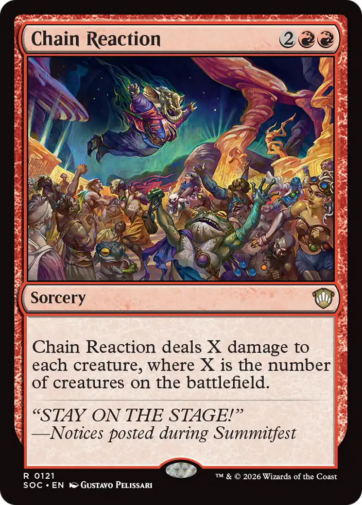 Chain Reaction [Secrets of Strixhaven Commander] | Boutique FDB TCG
