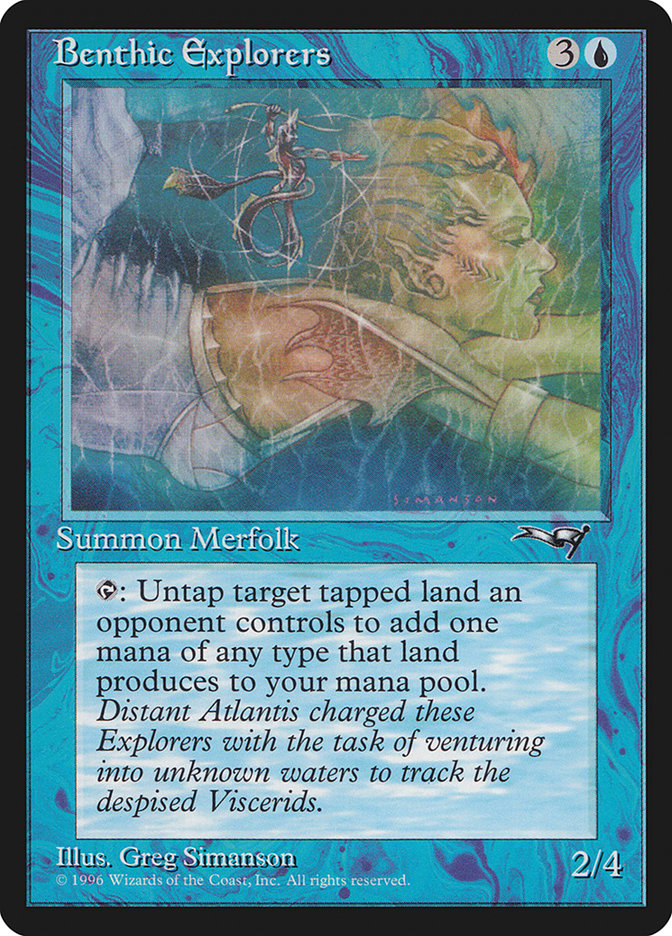 Benthic Explorers (Looking to the Side) [Alliances] | Boutique FDB TCG