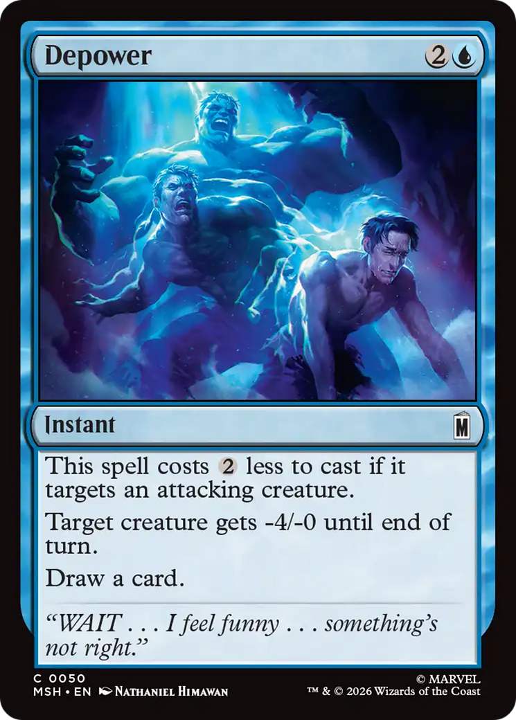 Depower [Marvel Super Heroes] | Boutique FDB TCG