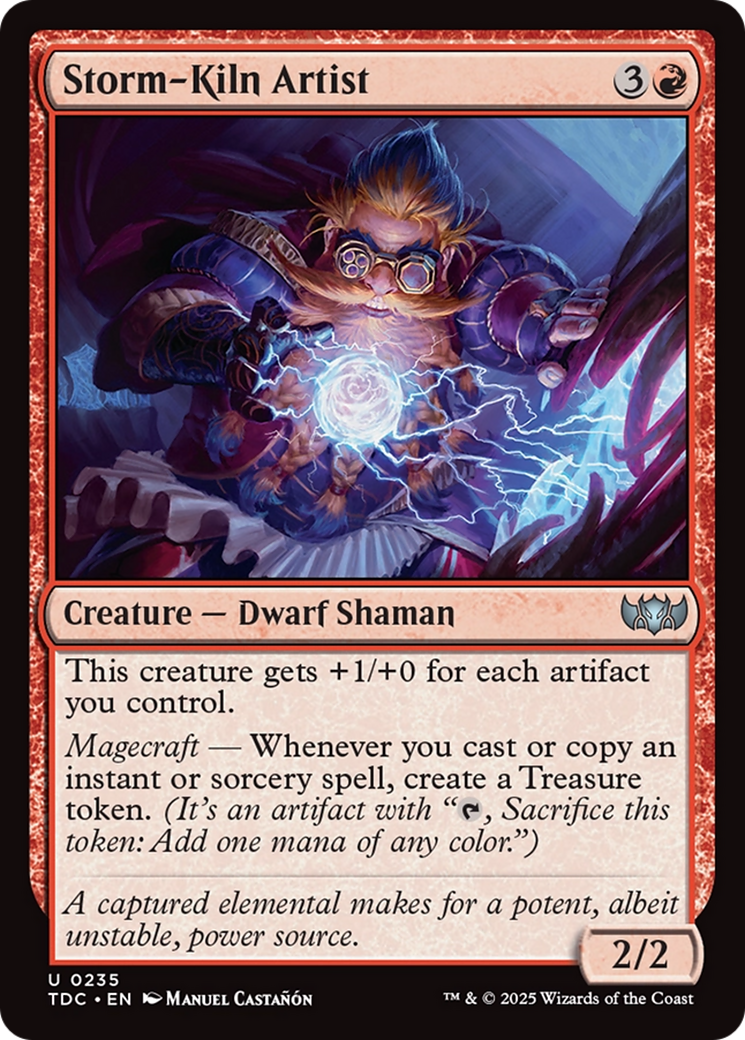 Storm-Kiln Artist [Tarkir: Dragonstorm Commander] | Boutique FDB TCG