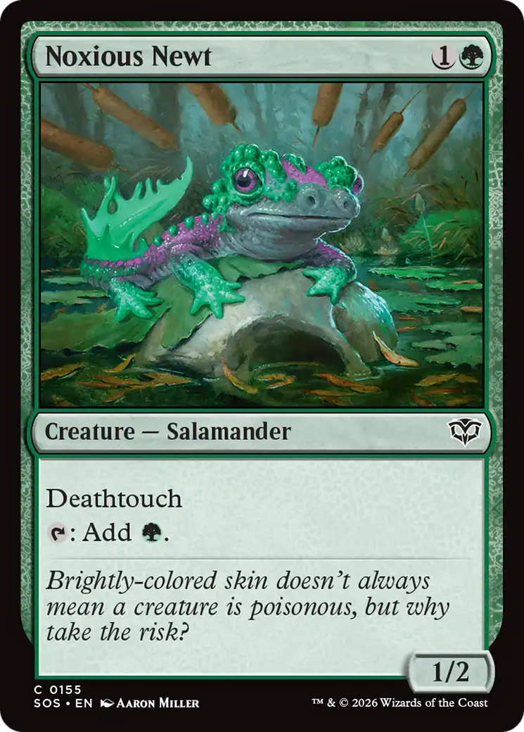 Noxious Newt [Secrets of Strixhaven] | Boutique FDB TCG