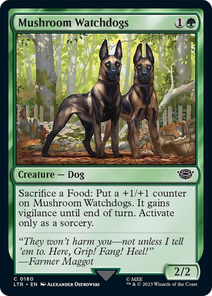 Mushroom Watchdogs [The Lord of the Rings: Tales of Middle-Earth] | Boutique FDB TCG