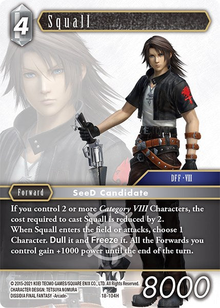 Squall [Resurgence of Power] | Boutique FDB TCG