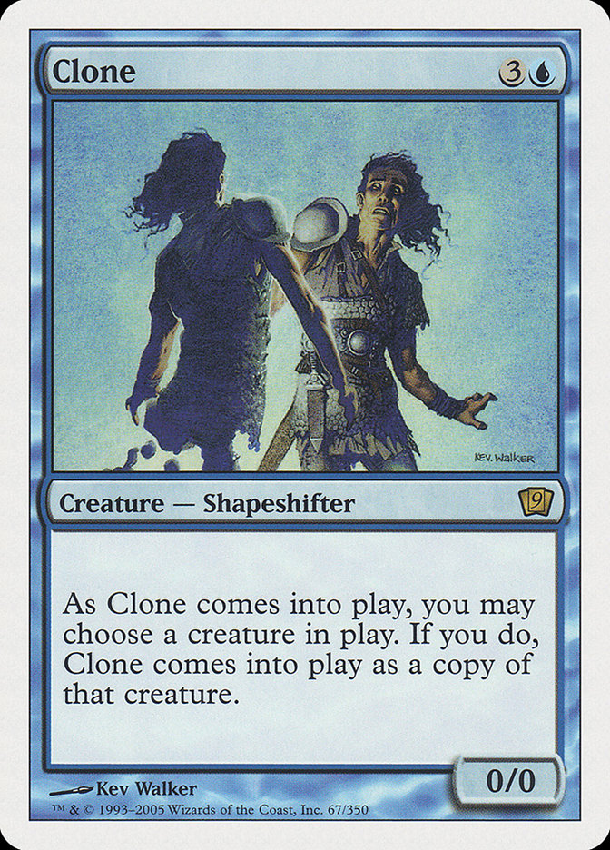 Clone (9th Edition) [Oversize Cards] | Boutique FDB TCG