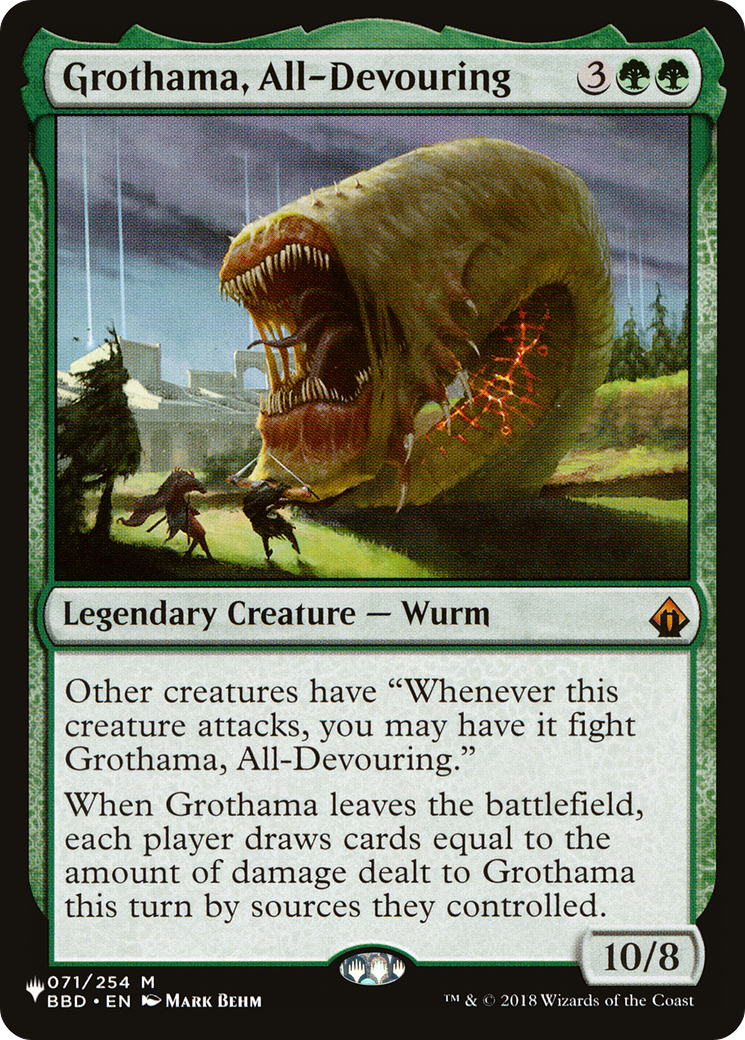 Grothama, All-Devouring [The List Reprints] | Boutique FDB TCG