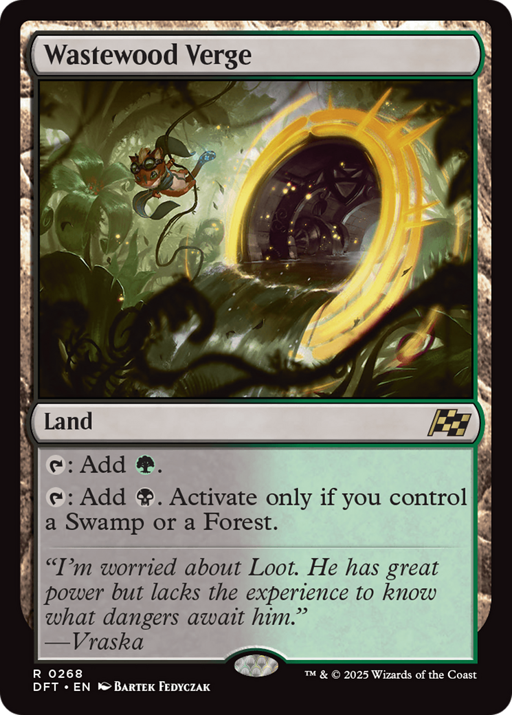 Wastewood Verge [Aetherdrift] | Boutique FDB TCG