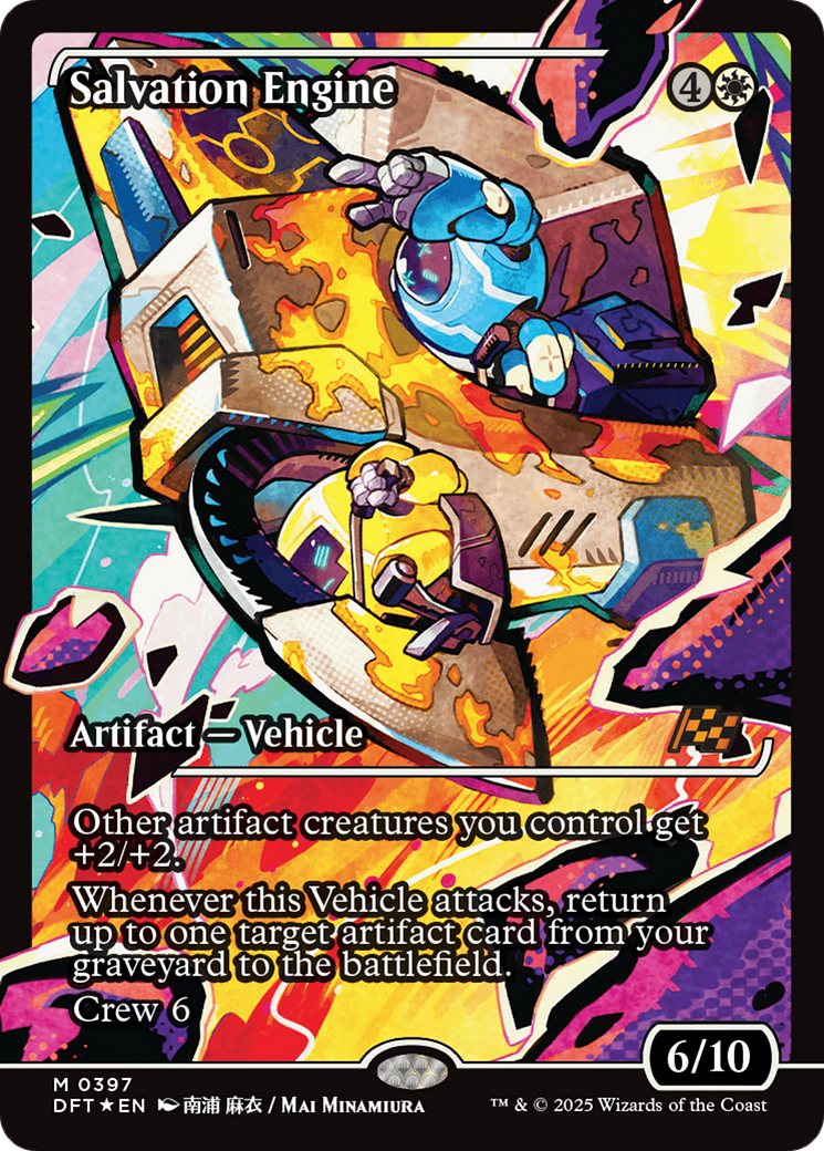 Salvation Engine (Showcase) [Aetherdrift] | Boutique FDB TCG
