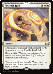 Redress Fate [Duskmourn: House of Horror Commander] | Boutique FDB TCG
