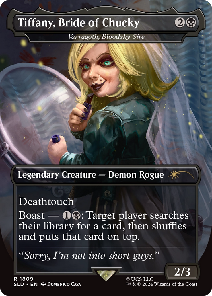 Tiffany, Bride of Chucky - Varragoth, Bloodsky Sire [Secret Lair Drop Series] | Boutique FDB TCG