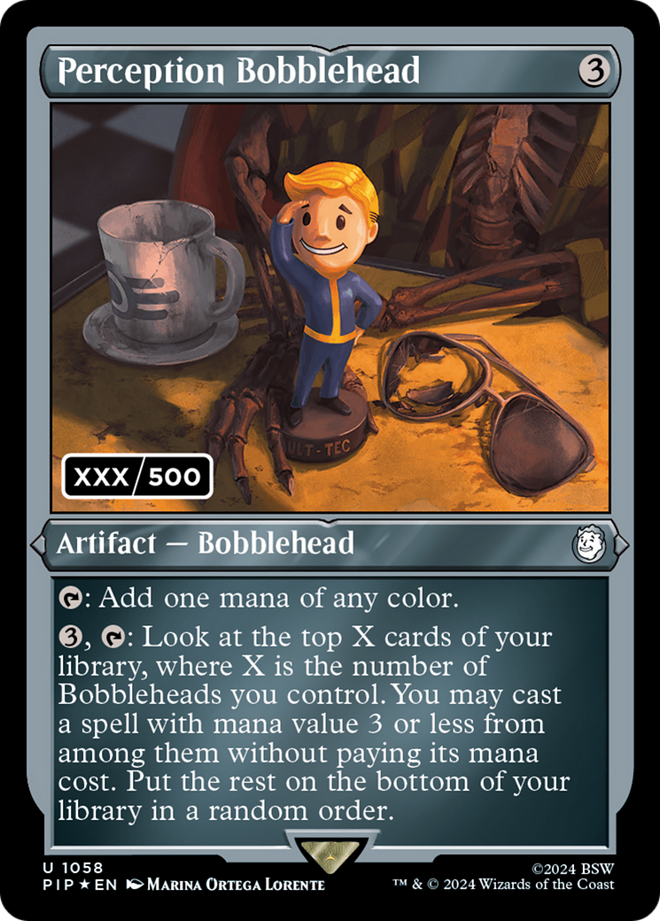 Perception Bobblehead (Serial Numbered) [Fallout] | Boutique FDB TCG