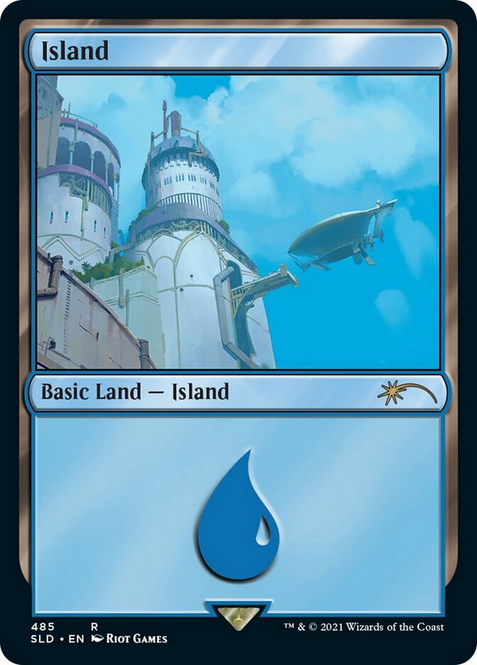 Island (485) [Secret Lair Drop Series] | Boutique FDB TCG