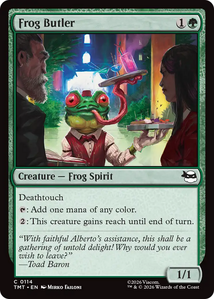 Frog Butler [Teenage Mutant Ninja Turtles] | Boutique FDB TCG