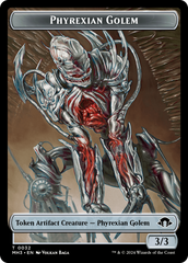 Phyrexian Germ // Phyrexian Golem Double-Sided Token [Modern Horizons 3 Tokens] | Boutique FDB TCG