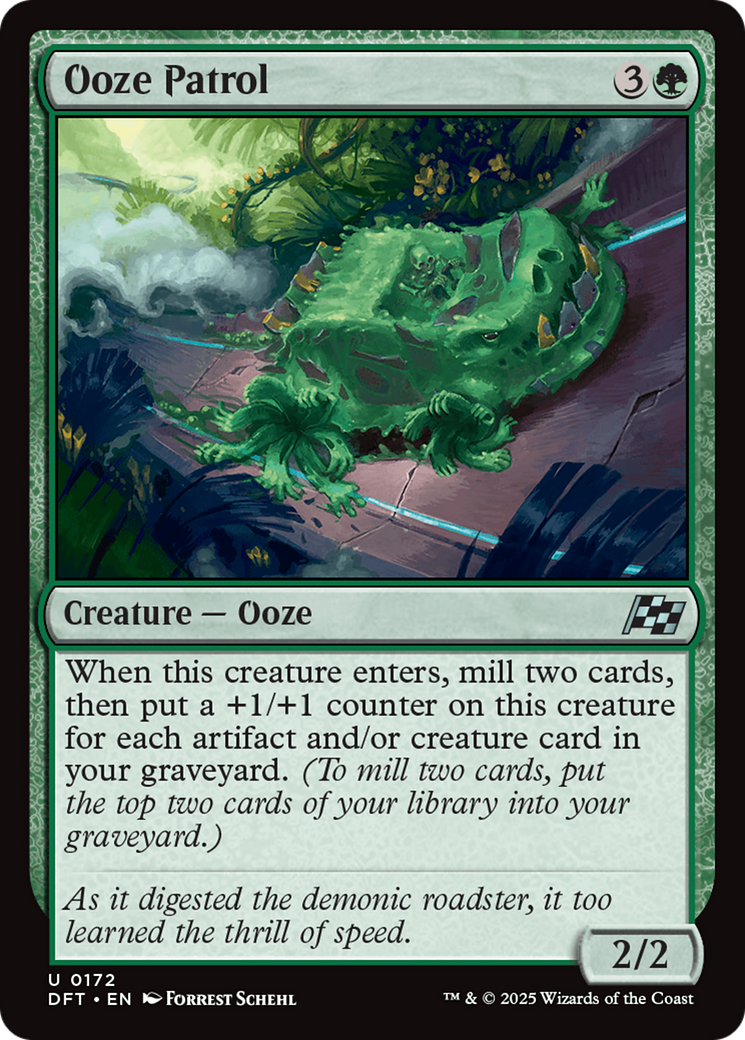 Ooze Patrol [Aetherdrift] | Boutique FDB TCG