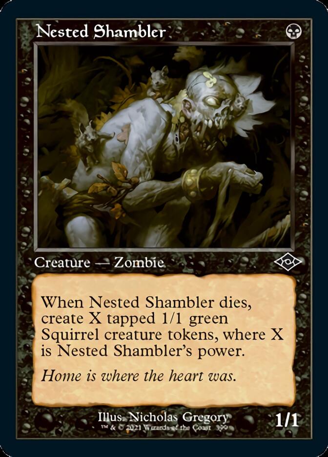 Nested Shambler (Retro) [Modern Horizons 2] | Boutique FDB TCG